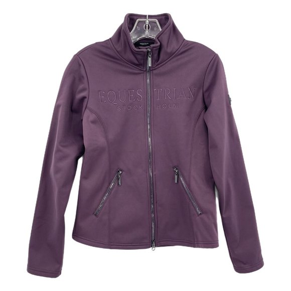 Unknown Jackets & Blazers - Equestrian Stockholm Purple Athletic Jacket | Perfect for Any Season
